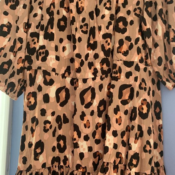 Label of Love Leopard Print Dress, size Medium, New with tags - Picture 3 of 13